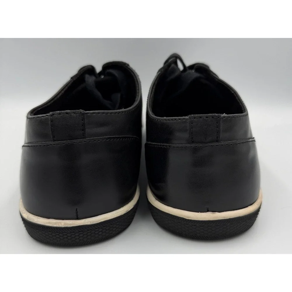 Unlisted Kenneth Cole Sneakers‎ Mens 11.5 Black Good Perforated Low Top Shoes